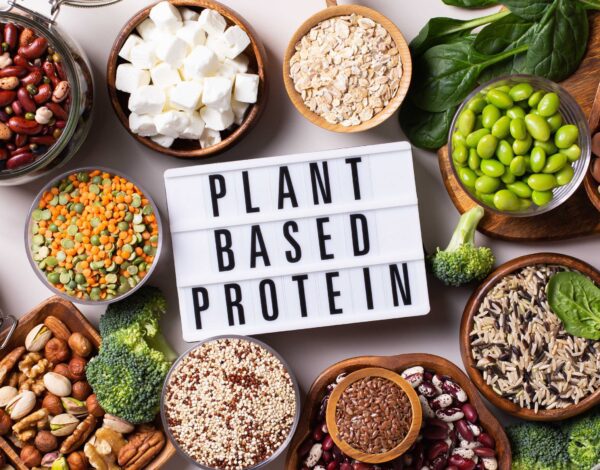 Plant-based protein products - a diverse and nutritious selection for health-conscious consumers.